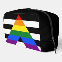 SlipperyJoe's straight ally flag smooth rainbow gr