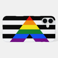 SlipperyJoe's straight ally flag smooth rainbow gr