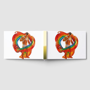 SlipperyJoe's striking modern Pride-themed masculi Guest Book