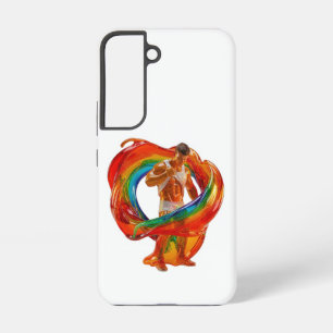 SlipperyJoe's striking modern Pride-themed masculi Samsung Galaxy Case