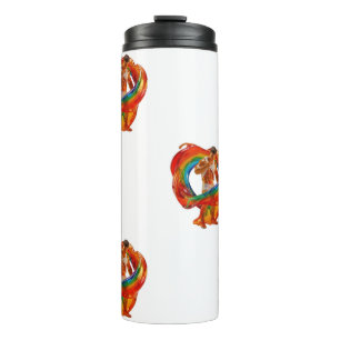 SlipperyJoe's striking modern Pride-themed masculi Thermal Tumbler