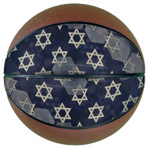 SlipperyJoe's strong Hanukkah vibe Star of David m Basketball