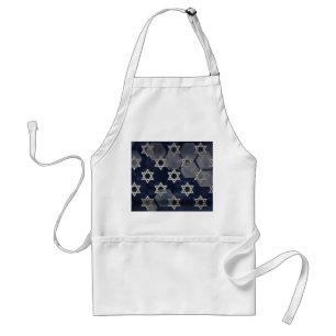 SlipperyJoe's strong Hanukkah vibe Star of David m Standard Apron