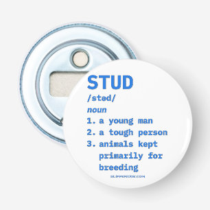 SlipperyJoe's stud definition animals dictionary b Bottle Opener