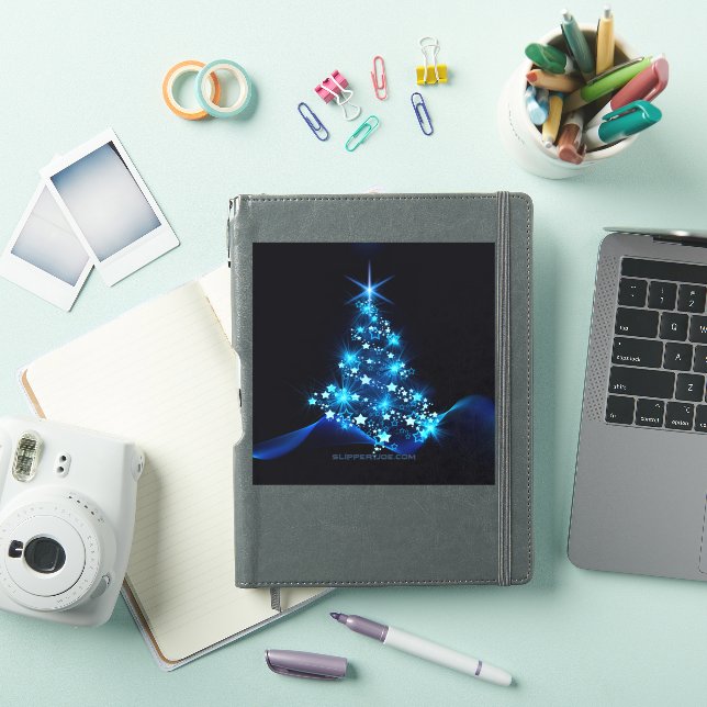 SlipperyJoe's stylised glowing Christmas tree brig (iPad Cover)