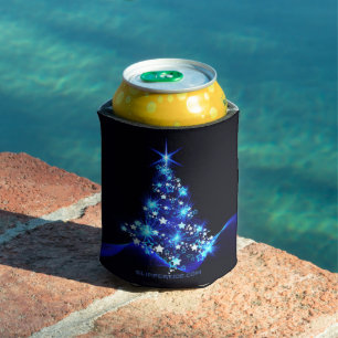 SlipperyJoe's stylised glowing Christmas tree brig Can Cooler