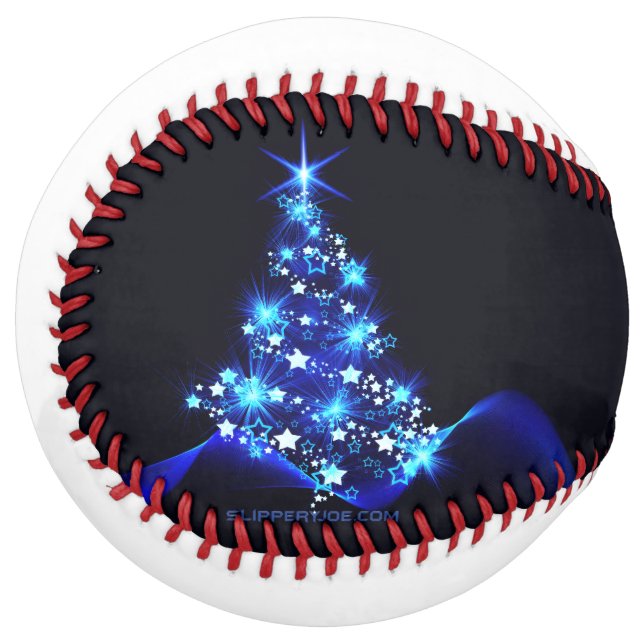 SlipperyJoe's stylised glowing Christmas tree brig Softball (Front Left)