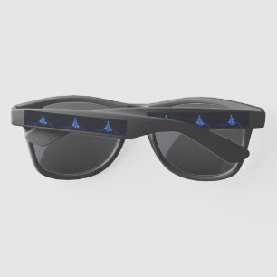 SlipperyJoe's stylised glowing Christmas tree brig Sunglasses