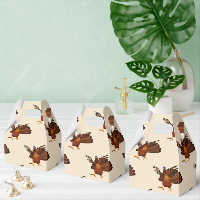 SlipperyJoe's Thanksgiving gobble responsibly live Favour Box (Multiple)