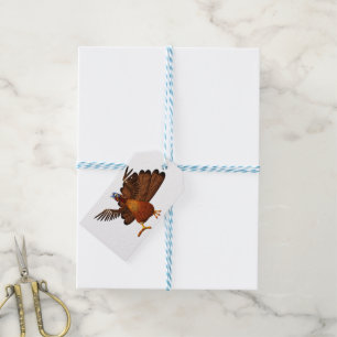 SlipperyJoe's Thanksgiving gobble responsibly live Gift Tags