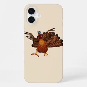 SlipperyJoe's Thanksgiving gobble responsibly live iPhone 16 Plus Case