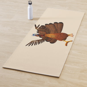 SlipperyJoe's Thanksgiving gobble responsibly live Yoga Mat