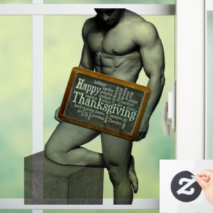 SlipperyJoe's Thanksgiving man hot six-pack abs un