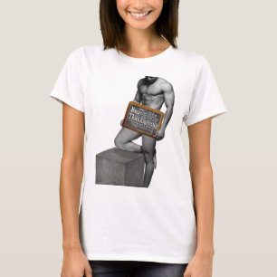 SlipperyJoe's Thanksgiving tradition muscular male T-Shirt