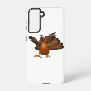 SlipperyJoe's Thanksgiving turkey wings colourful  Samsung Galaxy Case