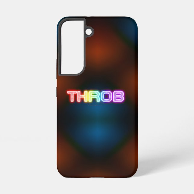 SlipperyJoe's throb rainbow-like gradient thick ca Samsung Galaxy S22 Case (Back)