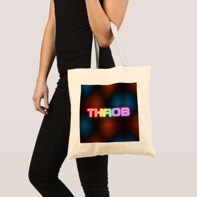 SlipperyJoe's throb rainbow-like gradient thick ca Tote Bag (Front (Product))