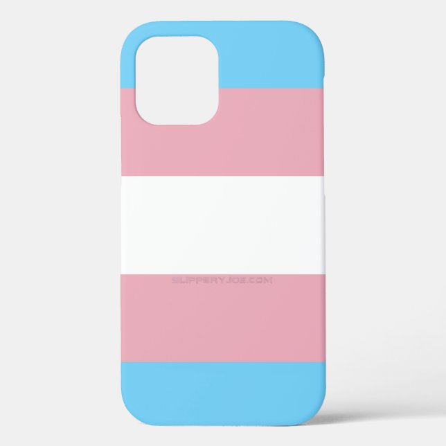 SlipperyJoe's transgender pride flag visibility di Case-Mate iPhone Case (Back)
