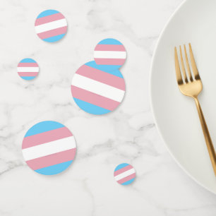SlipperyJoe's transgender pride flag visibility di Confetti