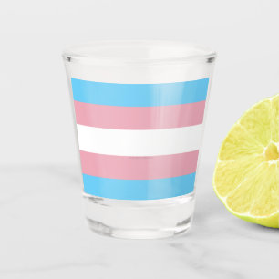 SlipperyJoe's transgender pride flag visibility di Shot Glass