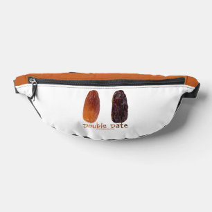 SlipperyJoe's two dates shrivelled wrinkled prunes Bum Bags