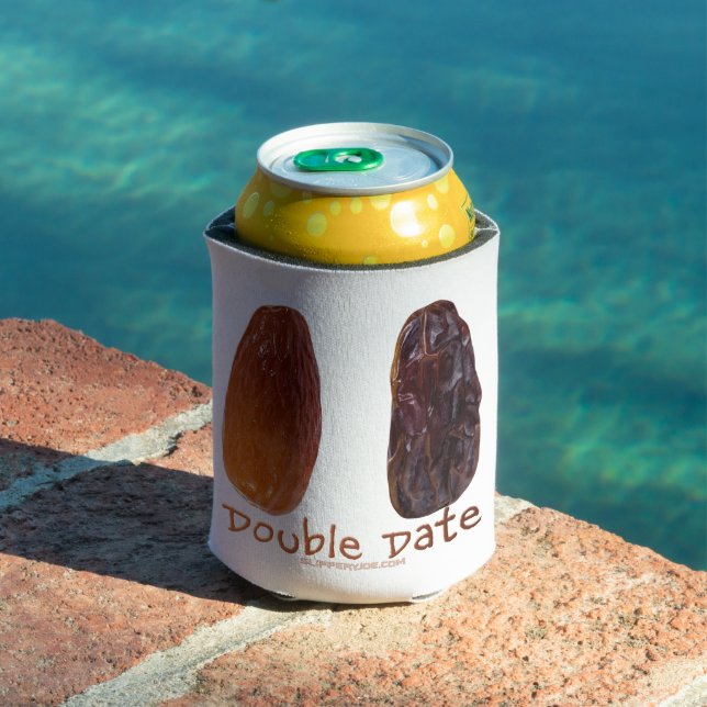 SlipperyJoe's two dates shrivelled wrinkled prunes Can Cooler (In Situ Pool)