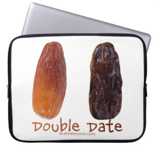 SlipperyJoe's two dates shrivelled wrinkled prunes Laptop Sleeve