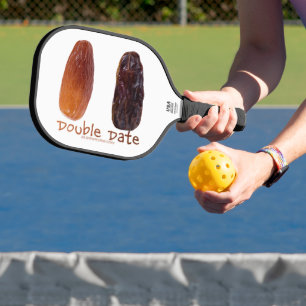SlipperyJoe's two dates shrivelled wrinkled prunes Pickleball Paddle