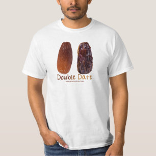 SlipperyJoe's two dates shrivelled wrinkled prunes T-Shirt