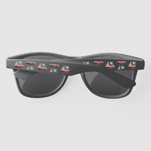SlipperyJoe's two gay men love cartoon bathtub soa Sunglasses