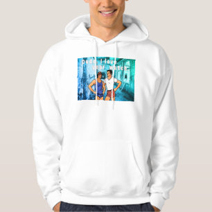 SlipperyJoe's underwear two men cartoon abandoned Hoodie
