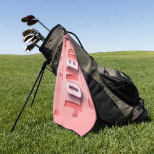 SlipperyJoe's Valentine's Day gifts romantic tone Golf Towel
