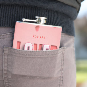 SlipperyJoe's Valentine's Day gifts romantic tone Hip Flask