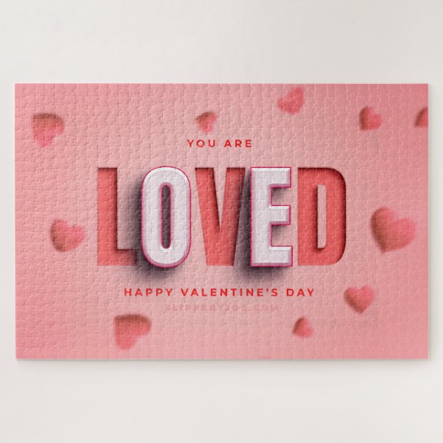 SlipperyJoe's Valentine's Day gifts romantic tone  Jigsaw Puzzle (Horizontal)