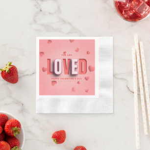 SlipperyJoe's Valentine's Day gifts romantic tone  Napkin