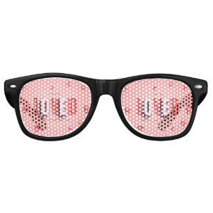 SlipperyJoe's Valentine's Day gifts romantic tone Retro Sunglasses