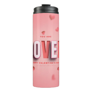 SlipperyJoe's Valentine's Day gifts romantic tone Thermal Tumbler