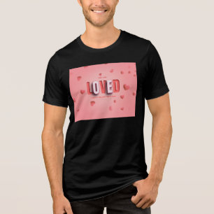 SlipperyJoe's Valentine's Day gifts romantic tone Tri-Blend Shirt