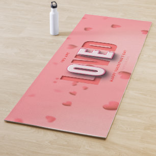 SlipperyJoe's Valentine's Day gifts romantic tone Yoga Mat