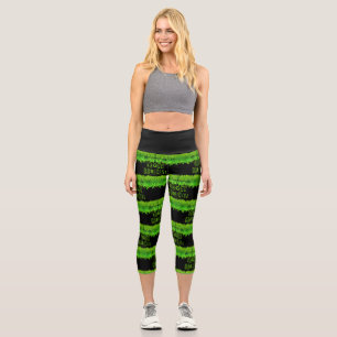 SlipperyJoe's vegan feminist attention-grabbing br Capri Leggings