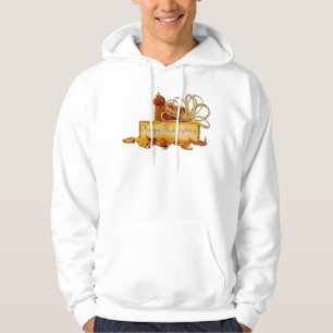 SlipperyJoe's warm festive Thanksgiving vibe rusti Hoodie