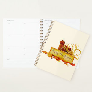 SlipperyJoe's warm festive Thanksgiving vibe rusti Planner