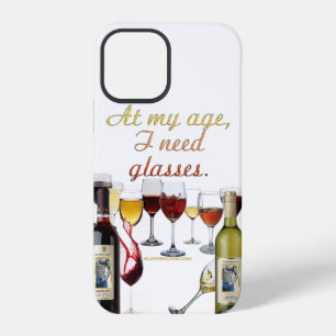 SlipperyJoe's wine drinkware cheeky pun red white iPhone 12 Pro Case