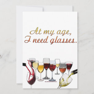 SlipperyJoe's Wine Glasses fermented grapes wine p Holiday Card