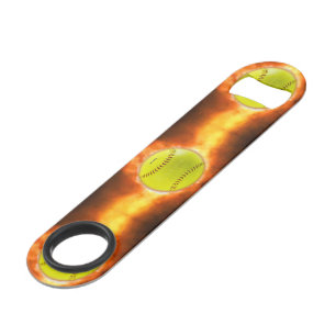 SlipperyJoe's yellow softball fireball flames rasp