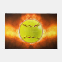 SlipperyJoe's yellow softball fireball flames rasp