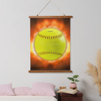 SlipperyJoe's yellow softball fireball flames rasp