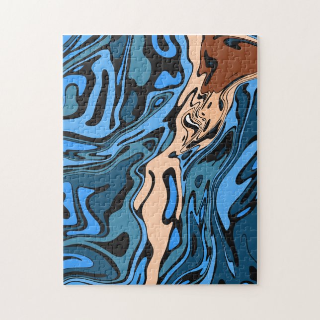 Slipping Away Puzzle (Vertical)