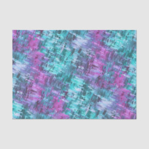 slipstream digihatch - teal and purple : tissue paper