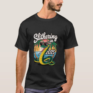 Slithering in 2025 Funny Lunar Chinese New Year 20 T-Shirt